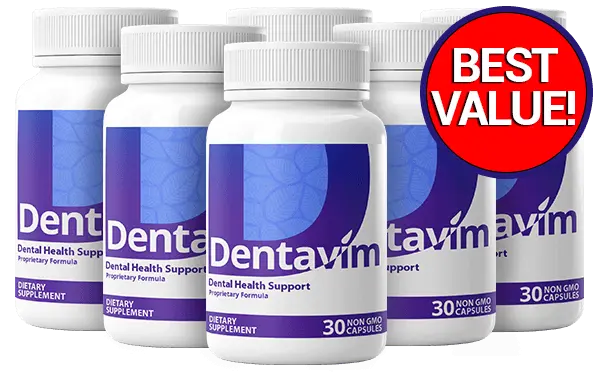 Dentavim 6 bottle and 2 bonus